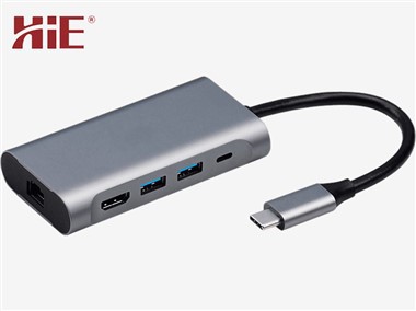 Estação de acoplamento USB-C 5-em-1